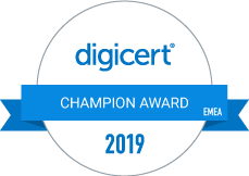 DigiCert Champion Award 2019