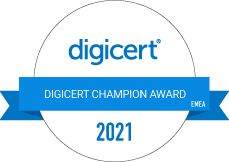 DigiCert Champion Award 2021